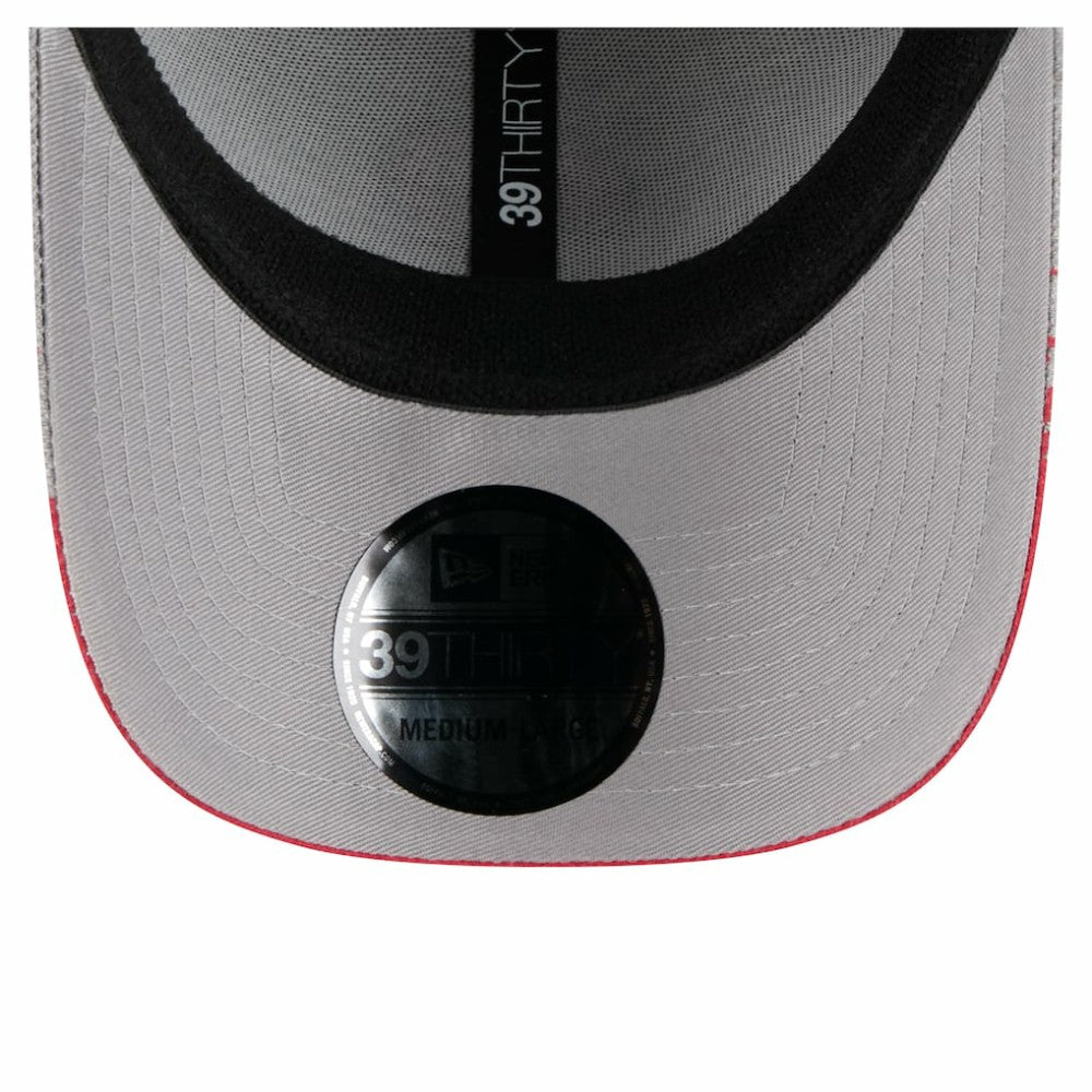 Philadelphia Phillies New Era Visor Paint Splatter 39THIRTY Flex Hat - Gray Hats