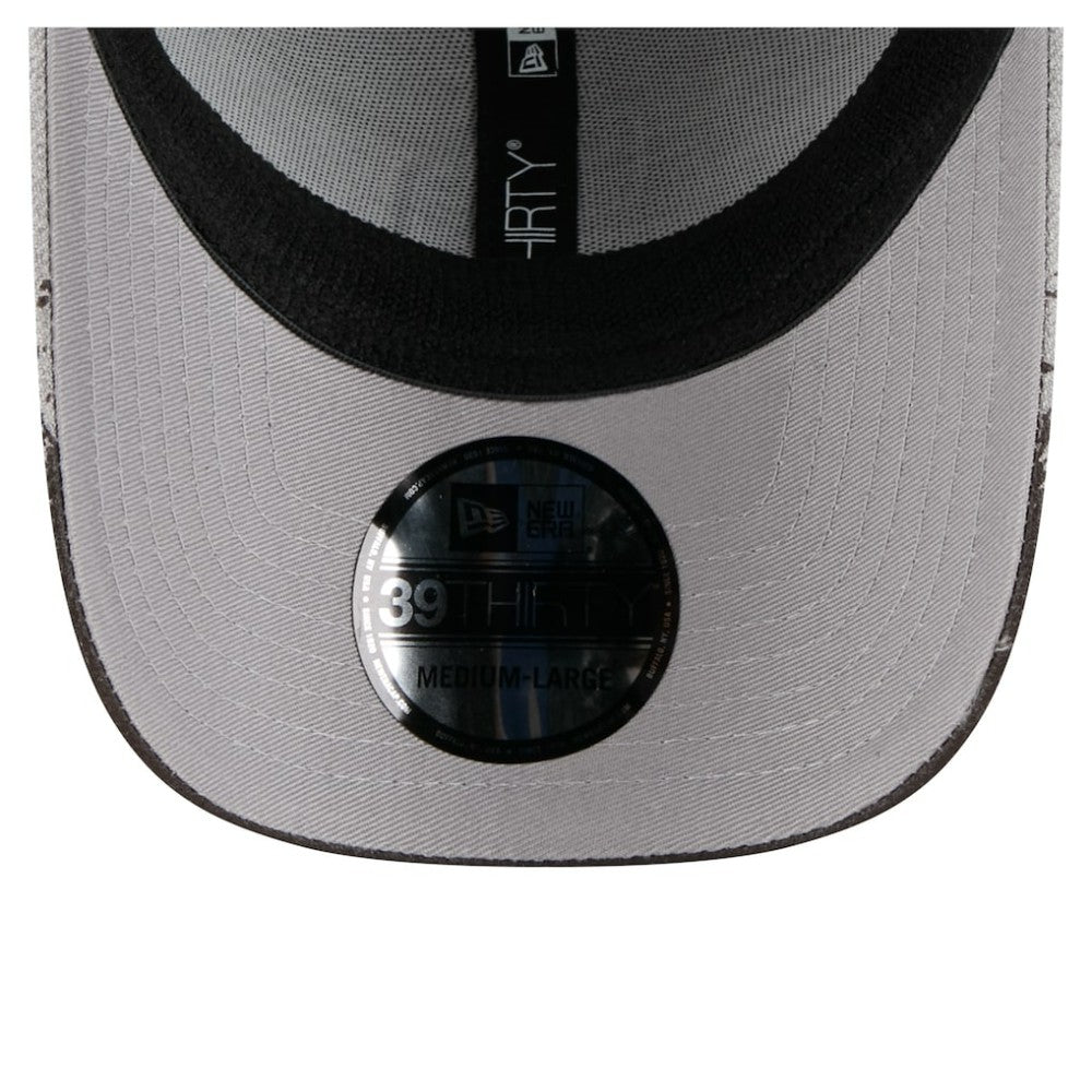 San Diego Padres New Era Visor Paint Splatter 39THIRTY Flex Hat - Gray Hats