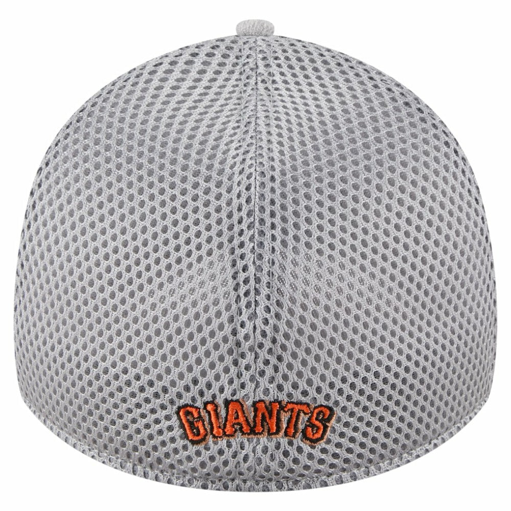 San Francisco Giants New Era Visor Paint Splatter 39THIRTY Flex Hat - Gray Hats
