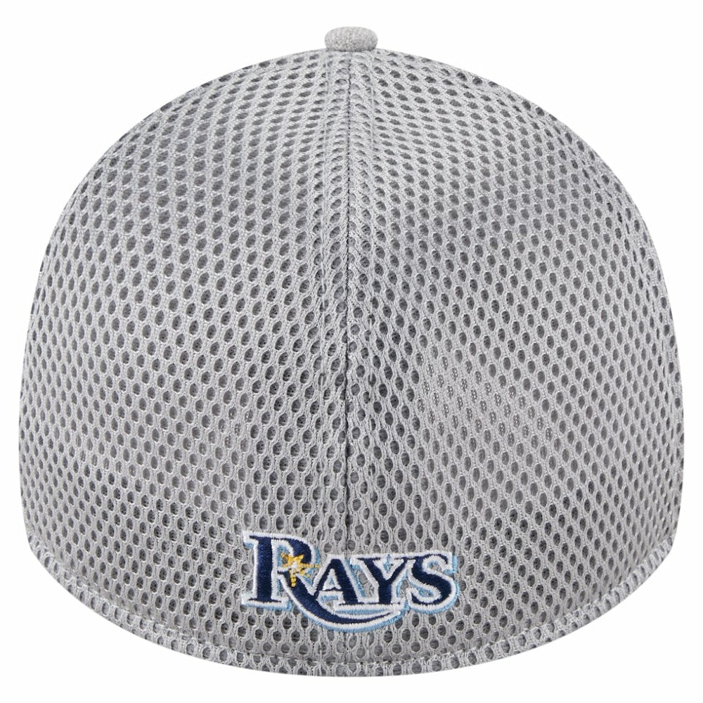 Tampa Bay Rays New Era Visor Paint Splatter 39THIRTY Flex Hat - Gray Hats