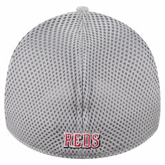 Cincinnati Reds New Era Visor Paint Splatter 39THIRTY Flex Hat - Gray Hats