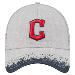 Cleveland Guardians New Era Visor Paint Splatter 39THIRTY Flex Hat - Gray Hats