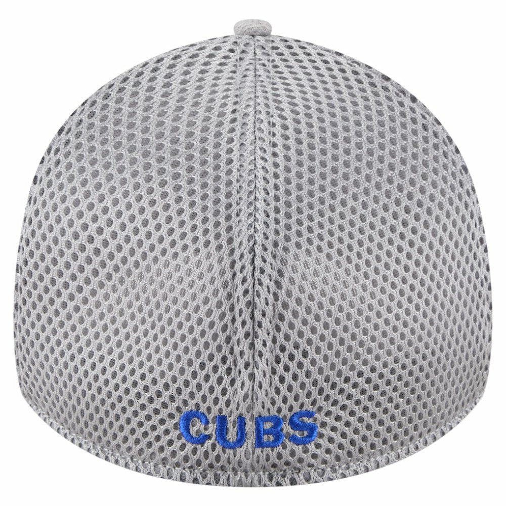 Chicago Cubs New Era Visor Paint Splatter 39THIRTY Flex Hat - Gray Hats