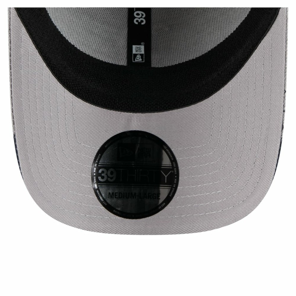 Boston Red Sox New Era Visor Paint Splatter 39THIRTY Flex Hat - Gray Hats