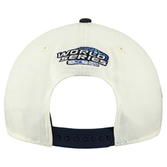 Boston Red Sox New Era World Series 9FORTY M-Crown A-Frame Adjustable Hat - Cream/Navy Hats