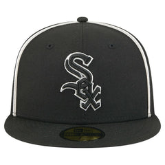 Chicago White Sox New Era Soutache 59FIFTY Fitted Hat - Black Hats