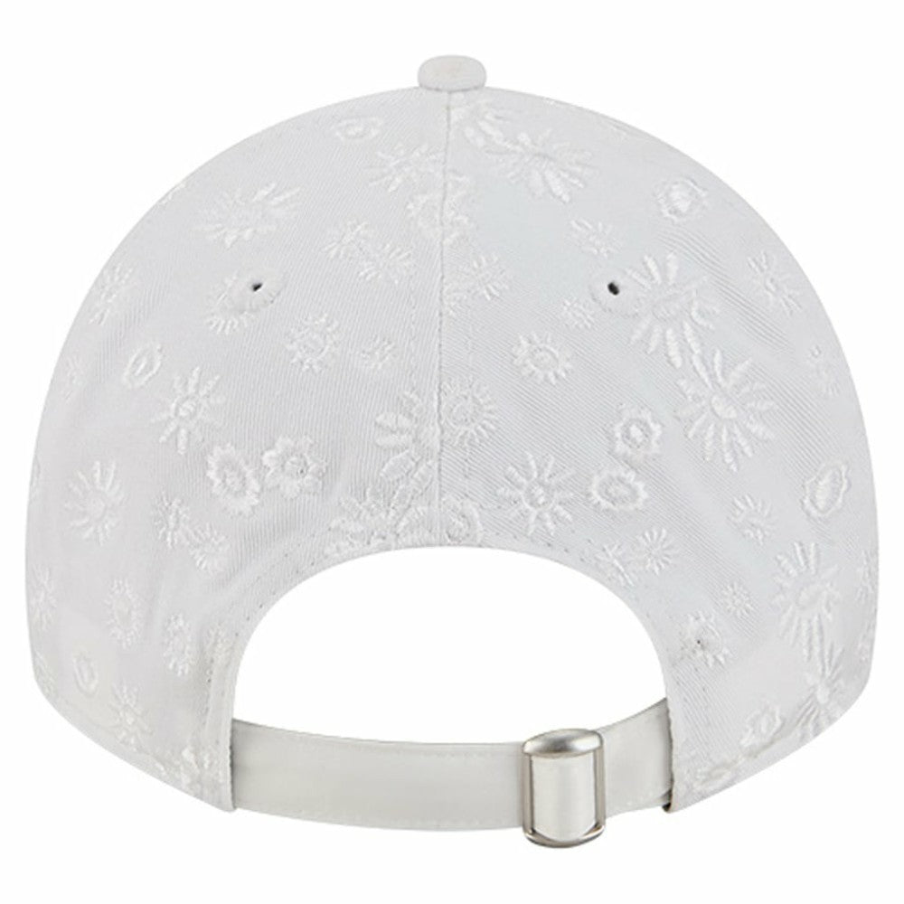 Boston Red Sox New Era Women's Floral Mesh 9TWENTY Adjustable Hat - White Hats
