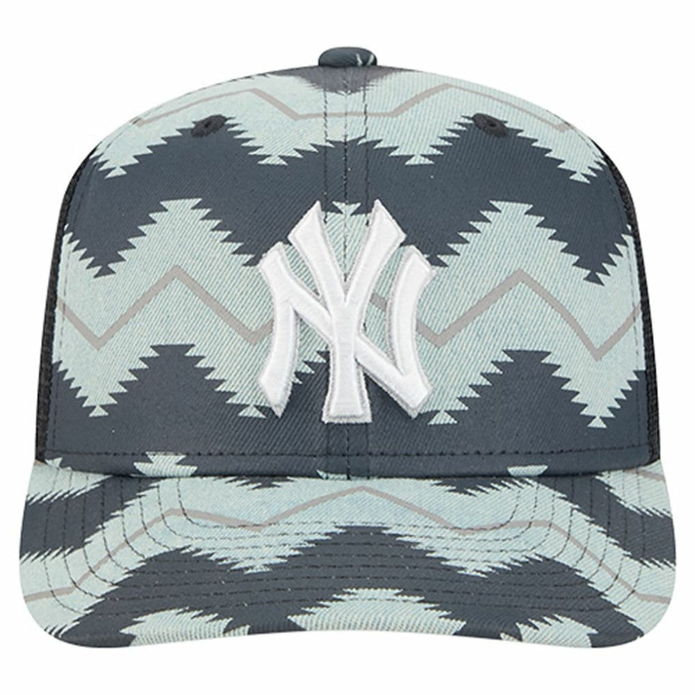 New York Yankees New Era Aztec Denim 9SEVENTY Adjustable Hat - Denim/Navy Hats