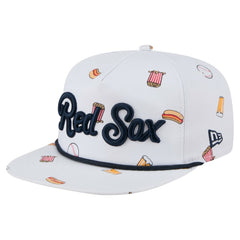 Boston Red Sox New Era Team Cheer Rope 19TWENTY Adjustable Hat - White Hats
