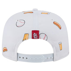 St. Louis Cardinals New Era Team Cheer Rope 19TWENTY Adjustable Hat - White Hats