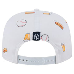 New York Yankees New Era Team Cheer Rope 19TWENTY Adjustable Hat - White Hats