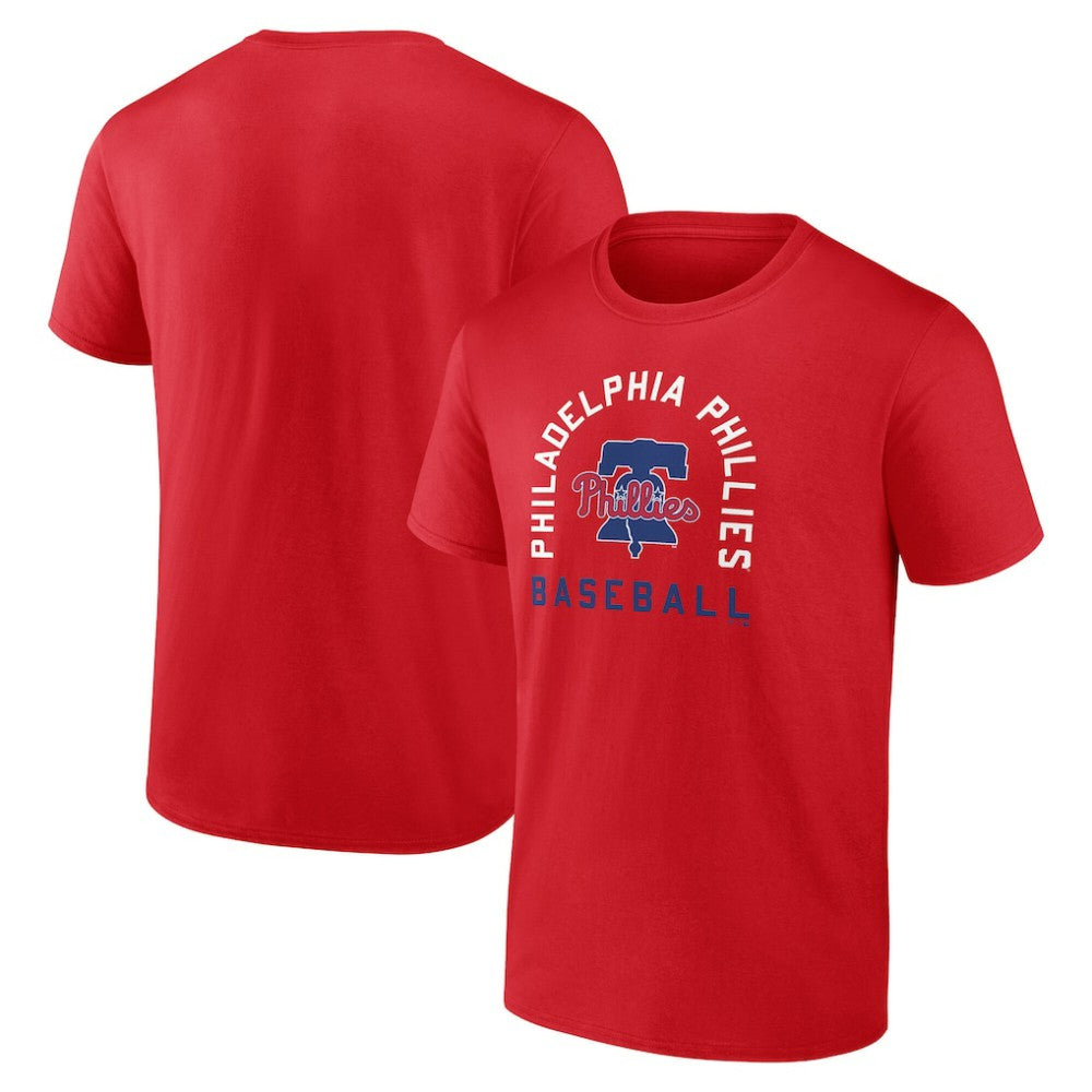 Philadelphia Phillies Arch T-Shirt - Red T-shirts