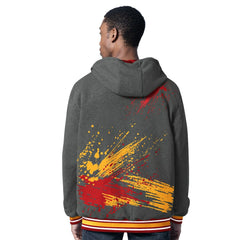 Kansas City Chiefs G-III Sports by Carl Banks Dual Threat Reversable Full-Zip Hooded Jacket Red/Charcoal