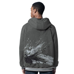 Las Vegas Raiders G-III Sports by Carl Banks Dual Threat Reversable Full-Zip Hooded Jacket Black/Charcoal