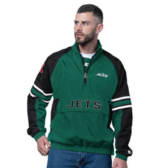 New York Jets Starter Prospect Half-Zip Pullover Green