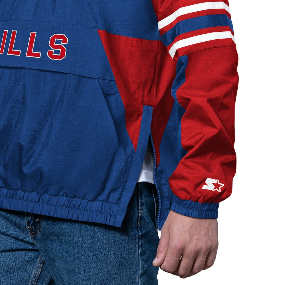 Buffalo Bills Starter Prospect Half-Zip Pullover Royal