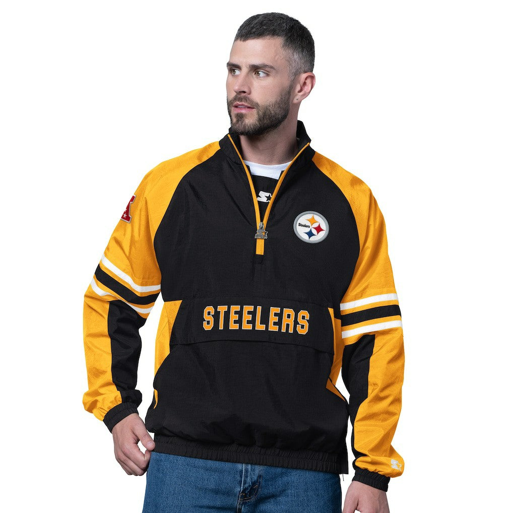 Pittsburgh Steelers Starter Prospect Half-Zip Pullover Black
