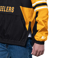 Pittsburgh Steelers Starter Prospect Half-Zip Pullover Black
