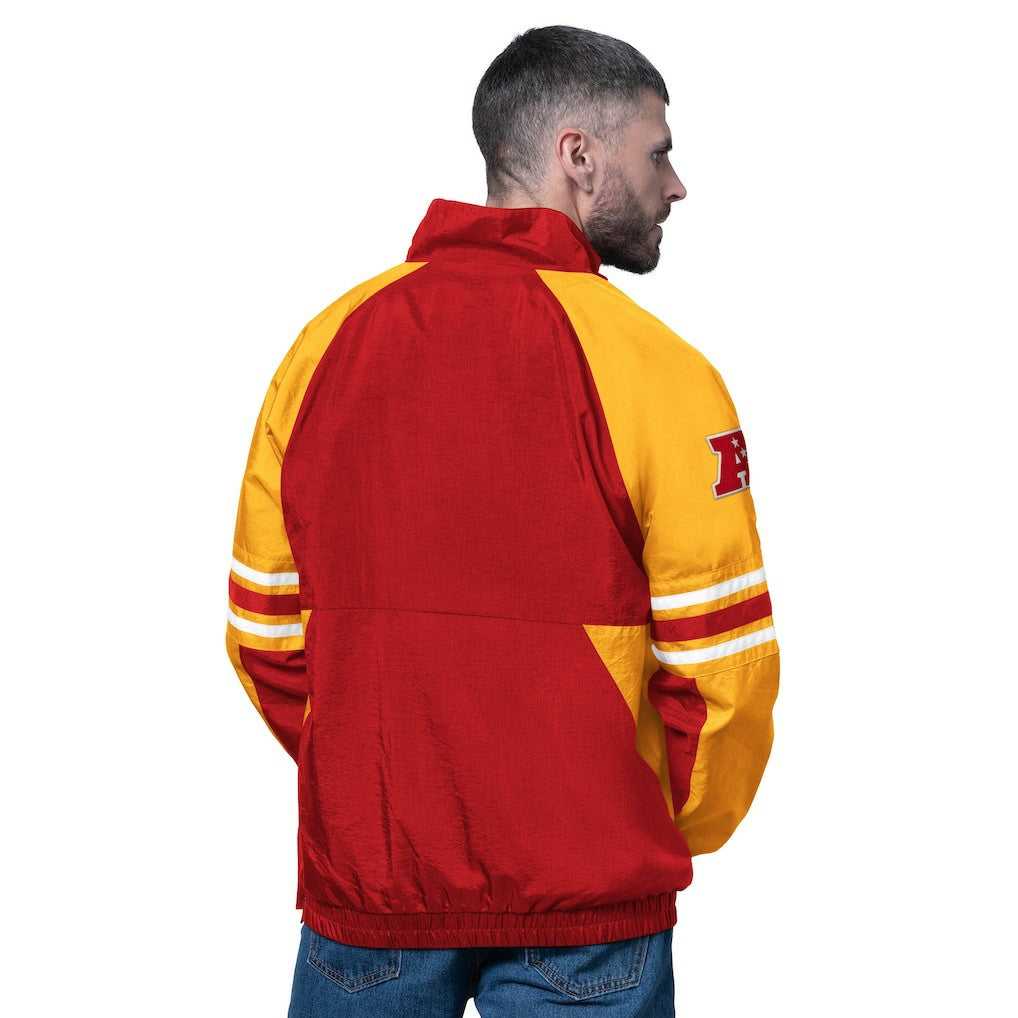 Kansas City Chiefs Starter Prospect Half-Zip Pullover Red