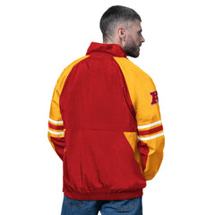 Kansas City Chiefs Starter Prospect Half-Zip Pullover Red