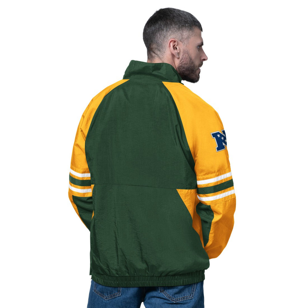 Green Bay Packers Starter Prospect Half-Zip Pullover Green