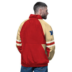 San Francisco 49ers Starter Prospect Half-Zip Pullover Scarlet