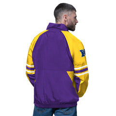 Minnesota Vikings Starter Prospect Half-Zip Pullover Purple