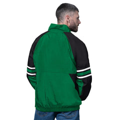 Philadelphia Eagles Starter Vintage Logo Prospect Half-Zip Pullover Kelly Green