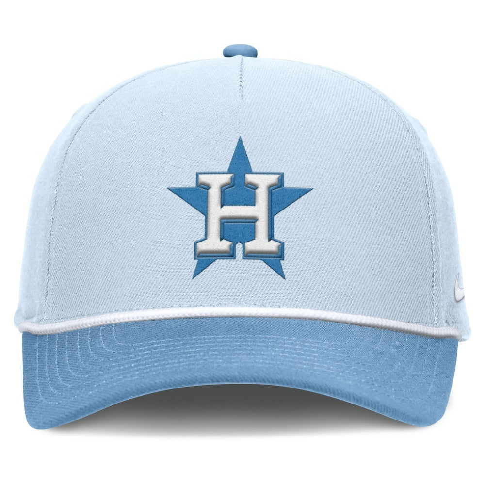 Houston Astros Nike Rise Dri-Fit Adjustable Hat - Light Blue Hats