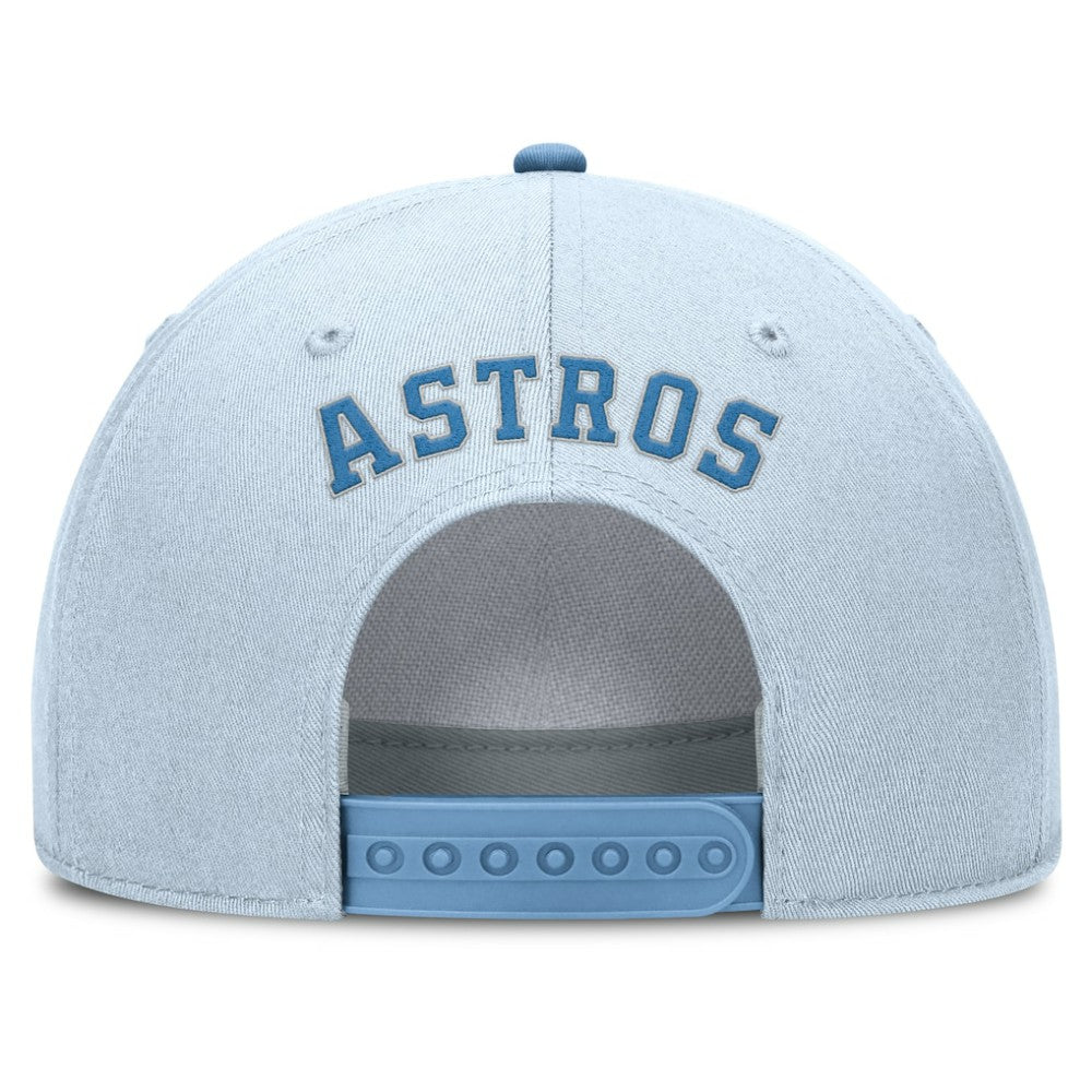 Houston Astros Nike Rise Dri-Fit Adjustable Hat - Light Blue Hats