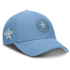 Houston Astros Nike Rise Dri-Fit Adjustable Hat - Light Blue Hats