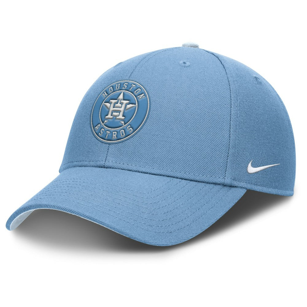 Houston Astros Nike Rise Dri-Fit Adjustable Hat - Light Blue Hats