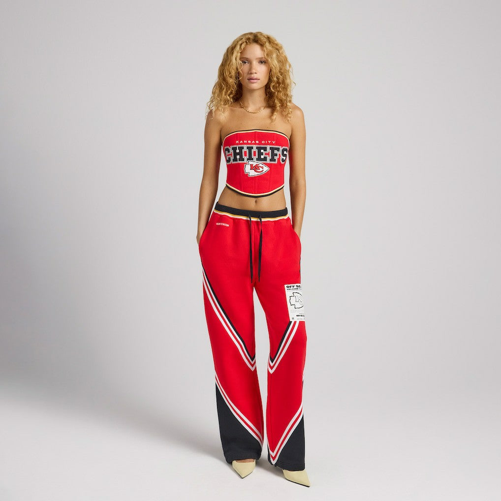Kansas City Chiefs Off Season x NFL Women's Fleece Corset Red