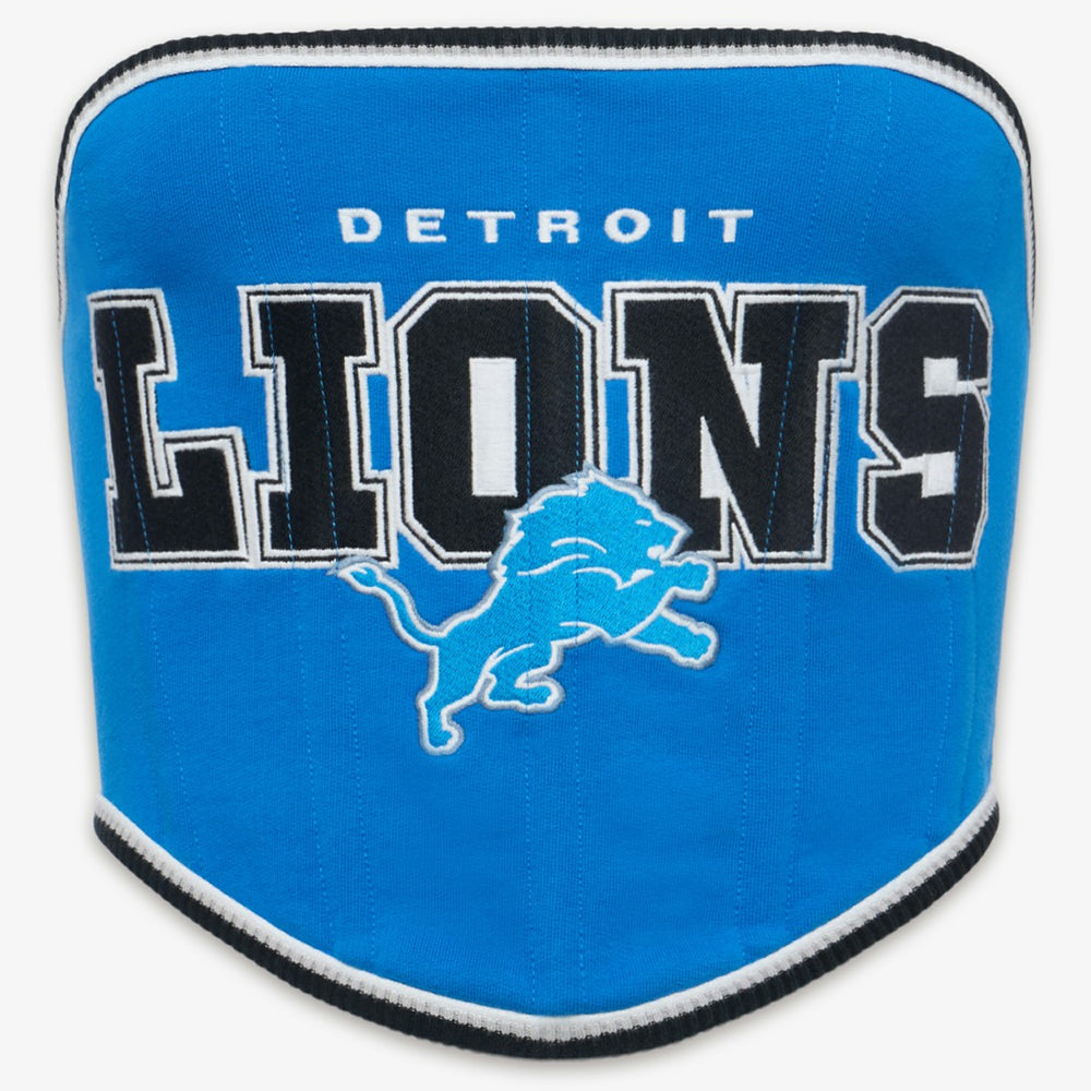 Detroit Lions Off Season x NFL Women's Fleece Corset Blue