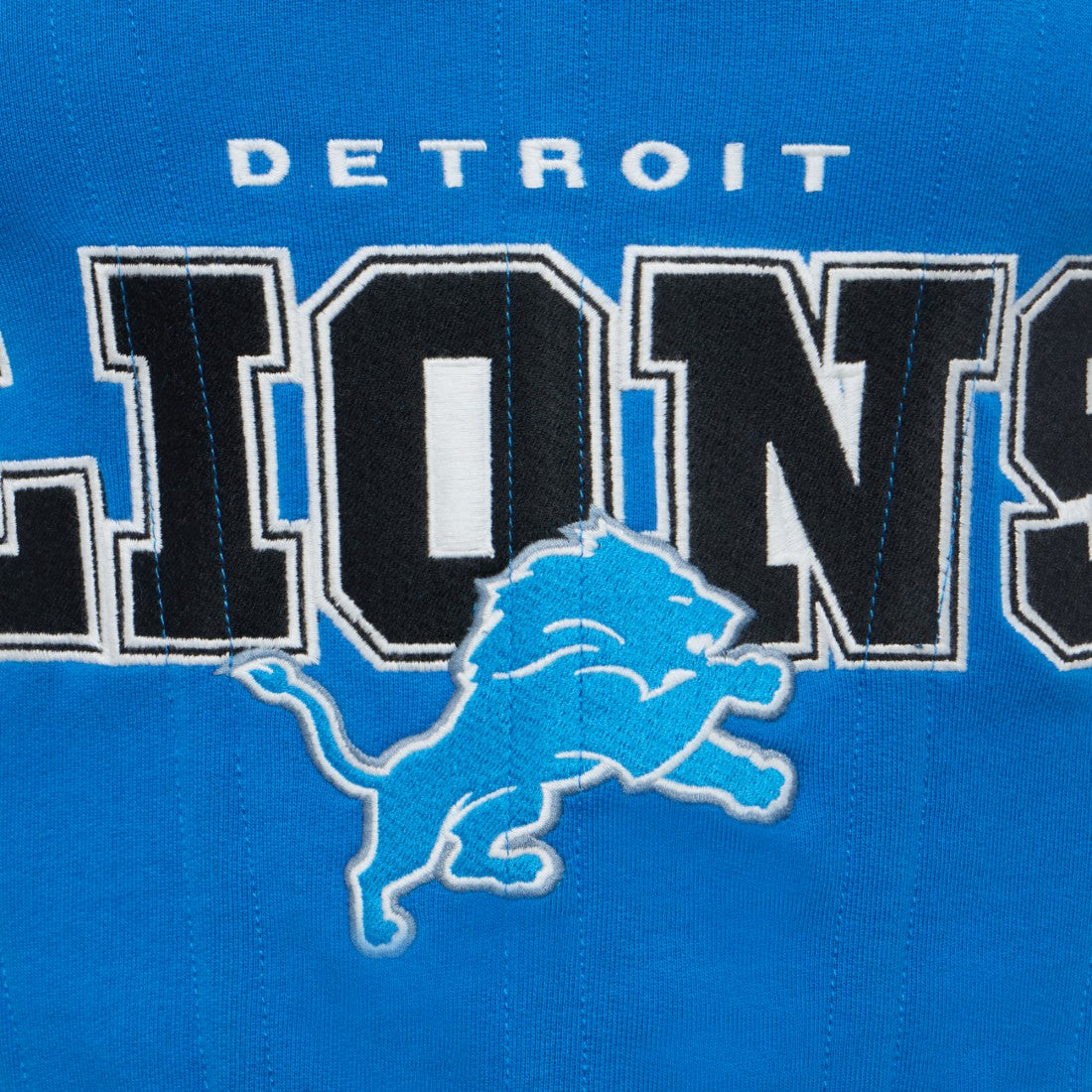 Detroit Lions Off Season x NFL Women's Fleece Corset Blue