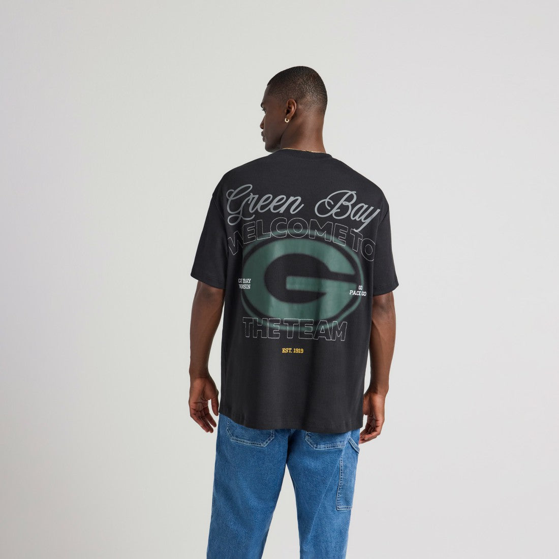Green Bay Packers Off Season x NFL Unisex Graphic T-Shirt Black