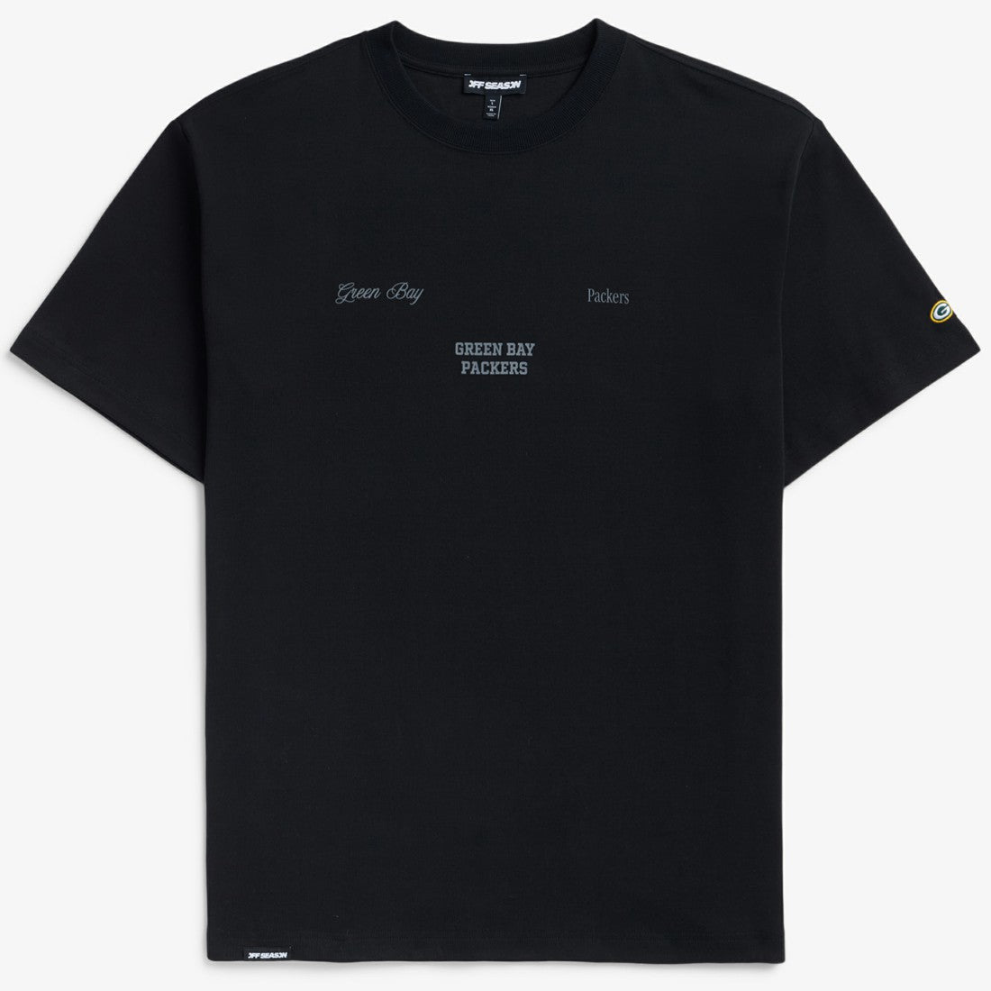Green Bay Packers Off Season x NFL Unisex Graphic T-Shirt Black