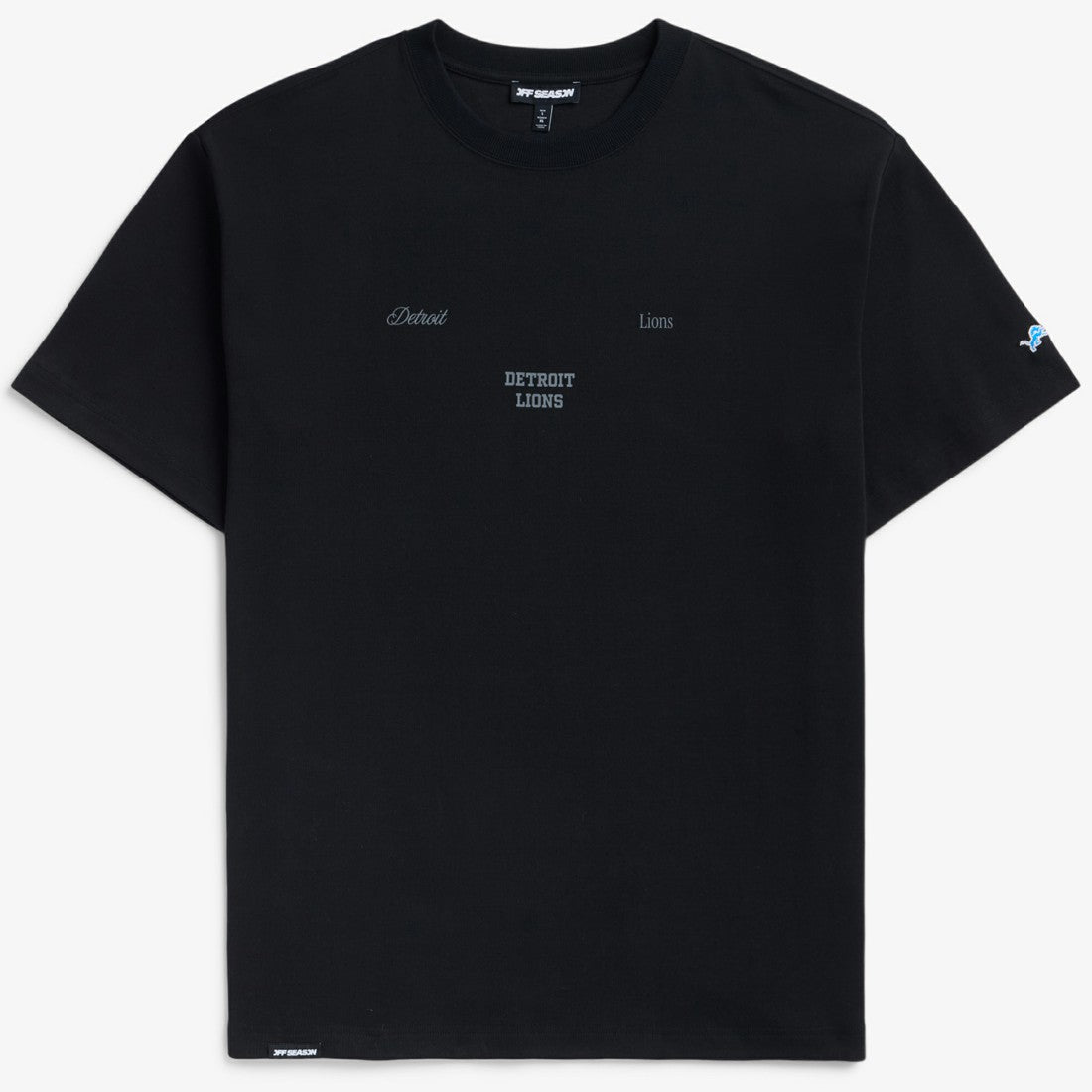 Detroit Lions Off Season x NFL Unisex Graphic T-Shirt Black