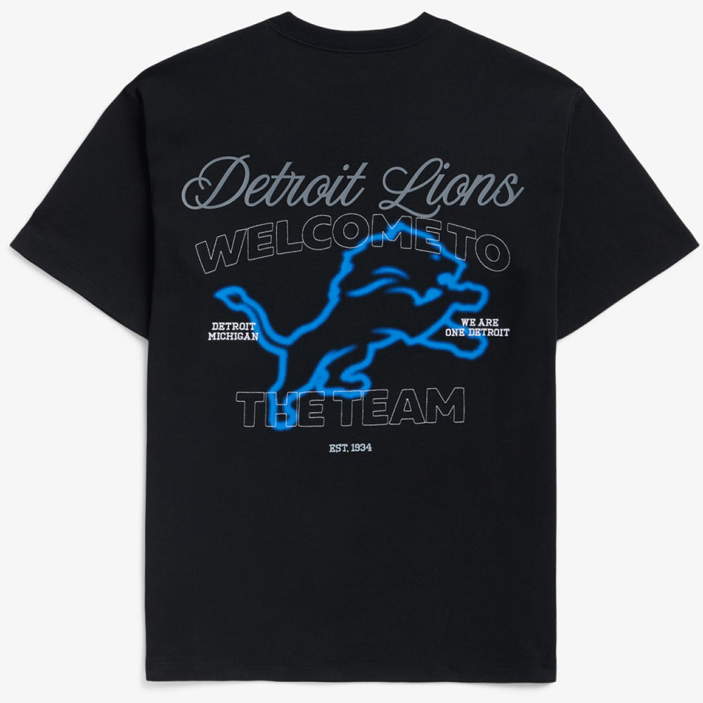 Detroit Lions Off Season x NFL Unisex Graphic T-Shirt Black