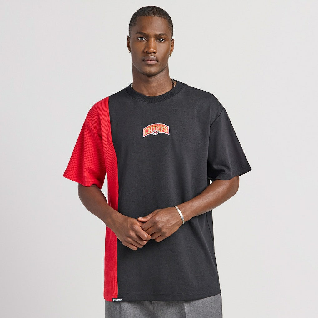 Kansas City Chiefs Off Season x NFL Unisex Spliced T-Shirt Black