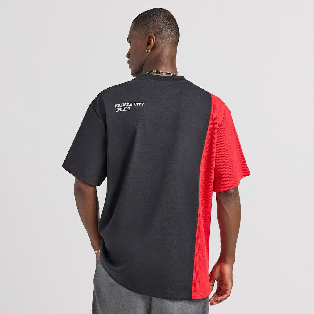 Kansas City Chiefs Off Season x NFL Unisex Spliced T-Shirt Black