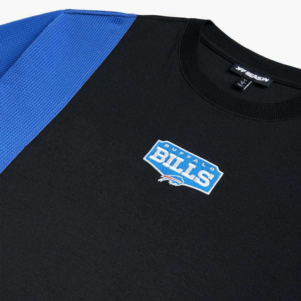 Buffalo Bills Off Season x NFL Unisex Spliced T-Shirt Black
