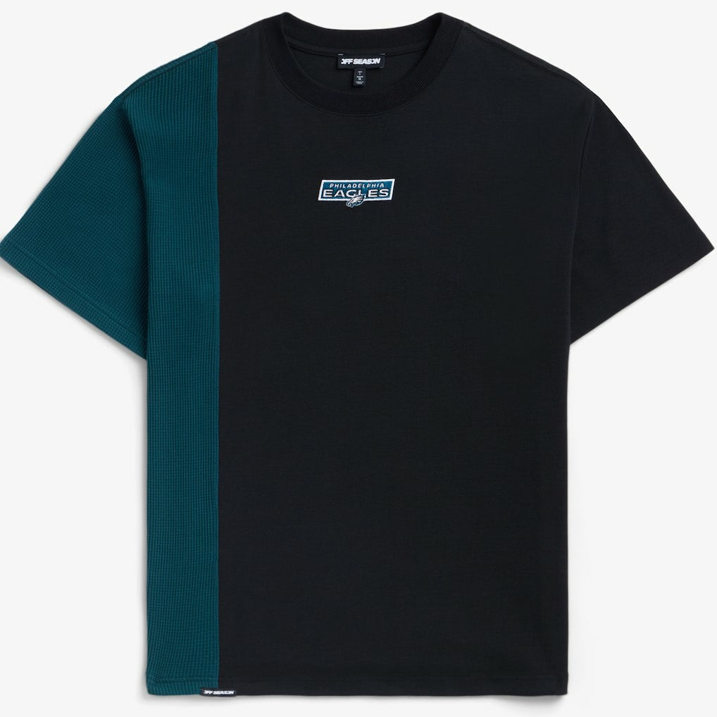 Philadelphia Eagles Off Season x NFL Unisex Spliced T-Shirt Black