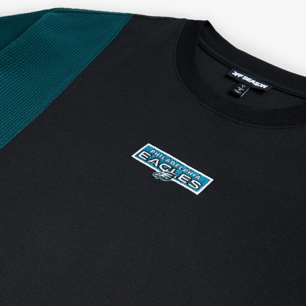 Philadelphia Eagles Off Season x NFL Unisex Spliced T-Shirt Black