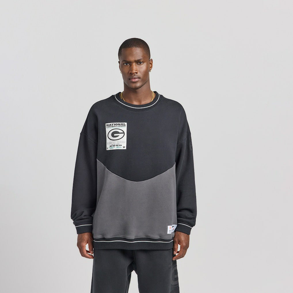 Green Bay Packers Off Season x NFL Unisex Fleece Sweatshirt Black