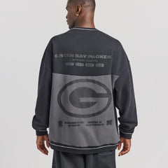 Green Bay Packers Off Season x NFL Unisex Fleece Sweatshirt Black