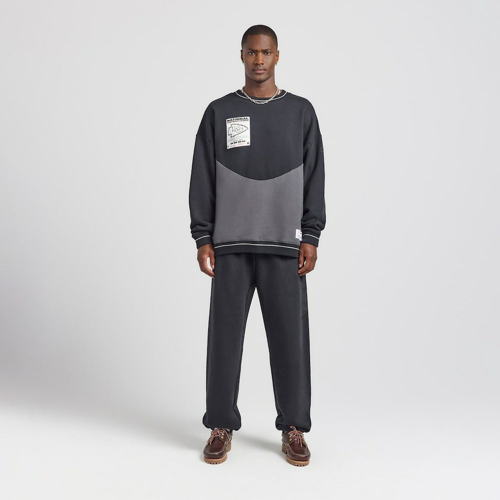Kansas City Chiefs Off Season x NFL Unisex Fleece Sweatshirt Black