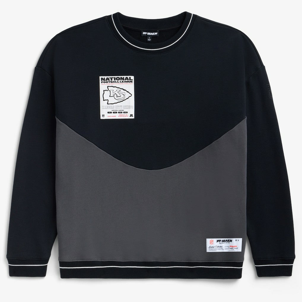 Kansas City Chiefs Off Season x NFL Unisex Fleece Sweatshirt Black