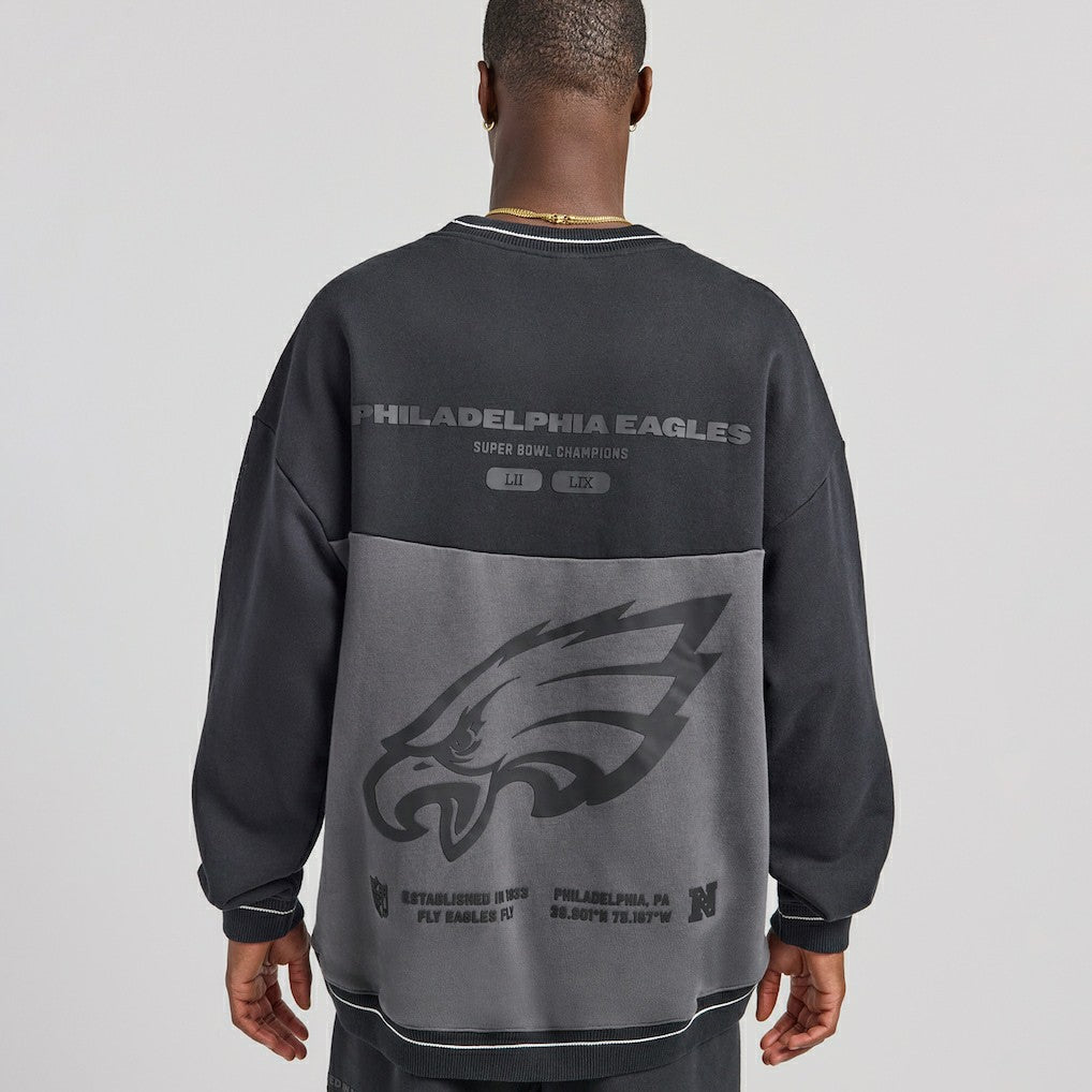 Philadelphia Eagles Off Season x NFL Unisex Fleece Sweatshirt Black