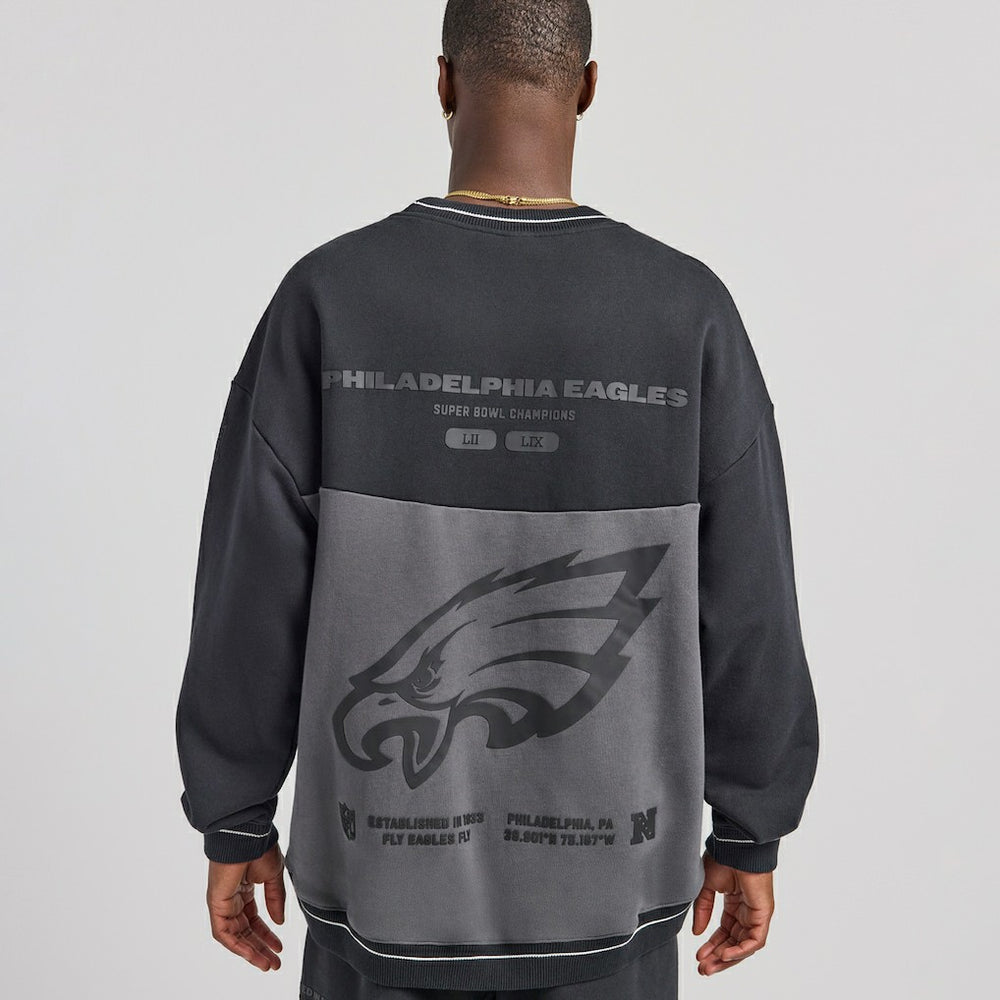 Philadelphia Eagles Off Season x NFL Unisex Fleece Sweatshirt Black